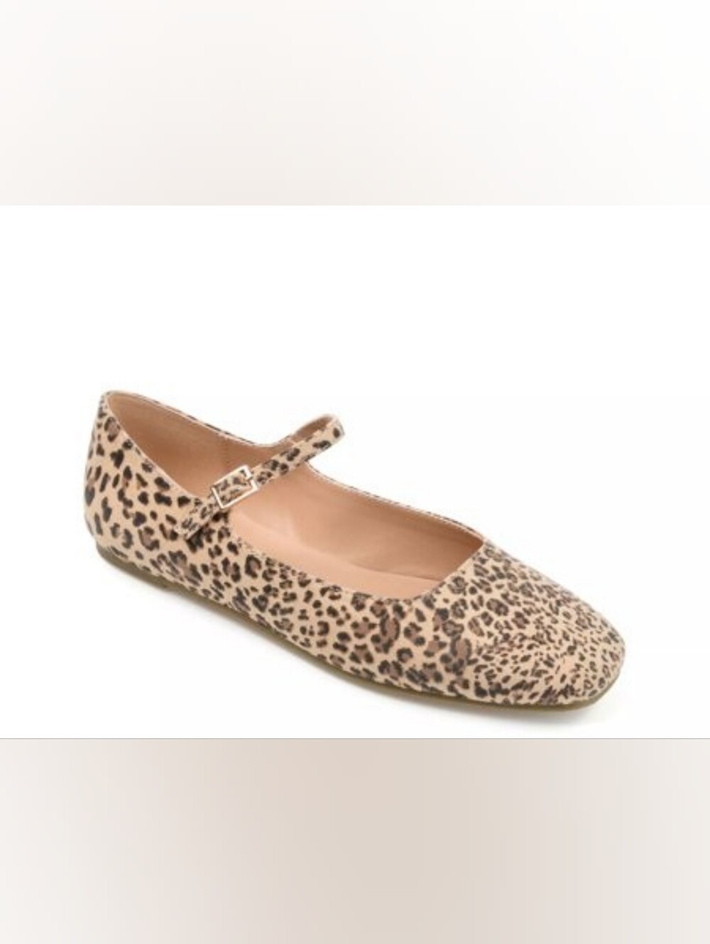 (D-4853) Journee Carrie Mary Jane Flat Sz 12W (WIDE)